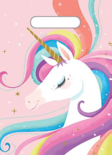 Unicorn Edible Icing Image - Click Image to Close